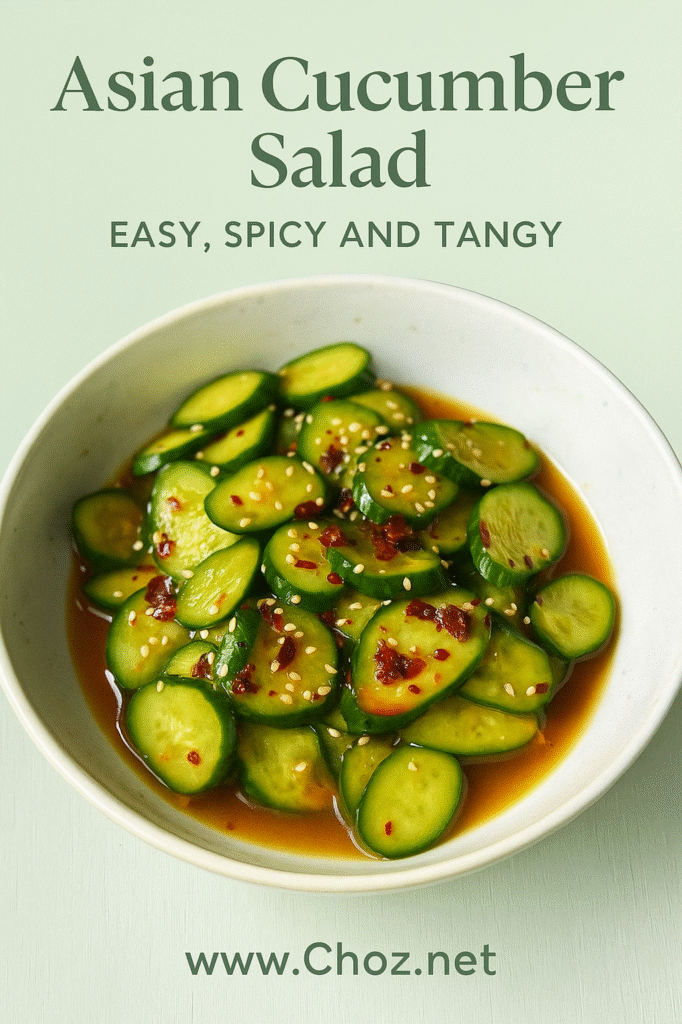 Asian Cucumber Salad: Grandma’s Tangy Little Secret